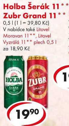 Zubr Grand 11, 0,5 l