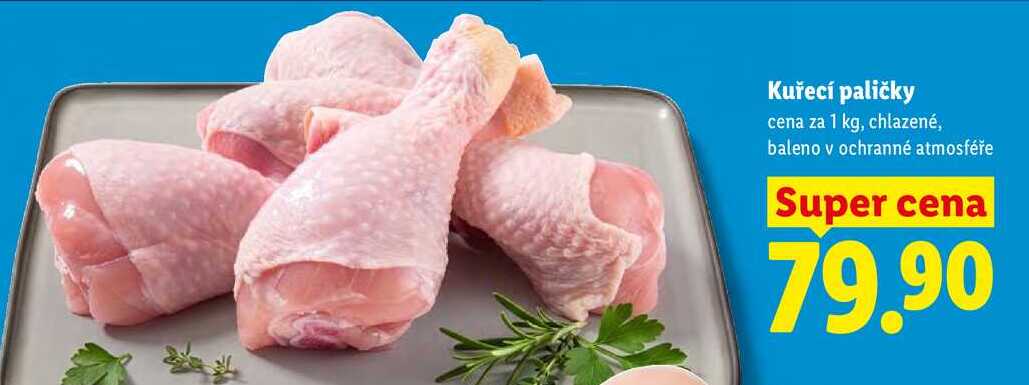 Kuřecí paličky, cena za 1 kg 