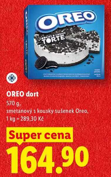 OREO dort, 570 g  