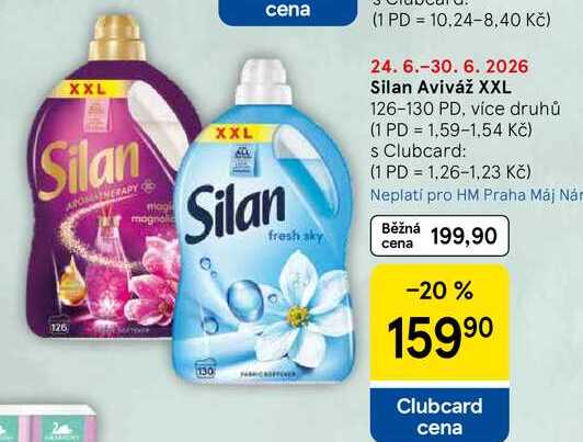 Silan Aviváž XXL, 126-130 PD, více druhů