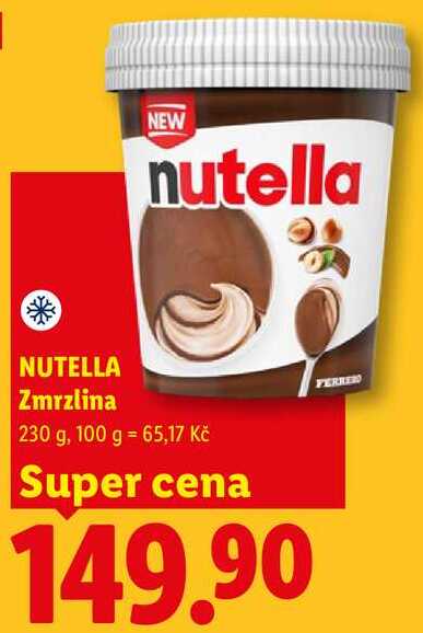 NUTELLA Zmrzlina, 230 g 