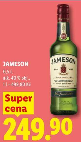 JAMESON, 0,5 l