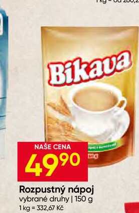 Bikava Rozpustný cereální nápoj 150g