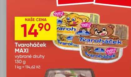 Milko Tvaroháček MAXI 130 g