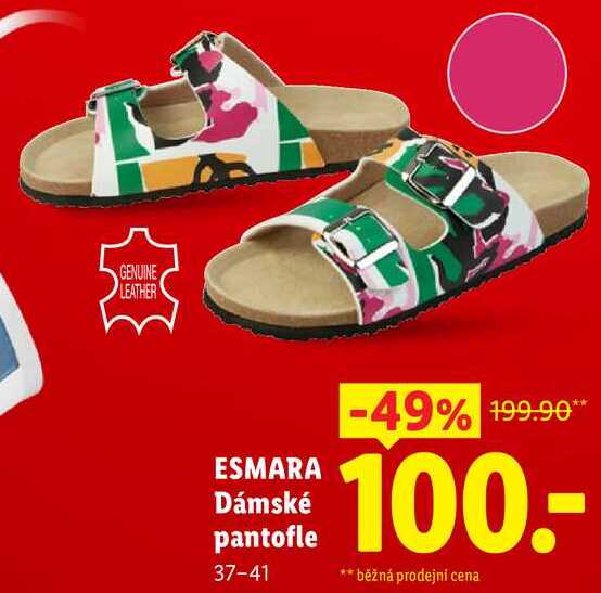 ESMARA Dámské pantofle, 37-41