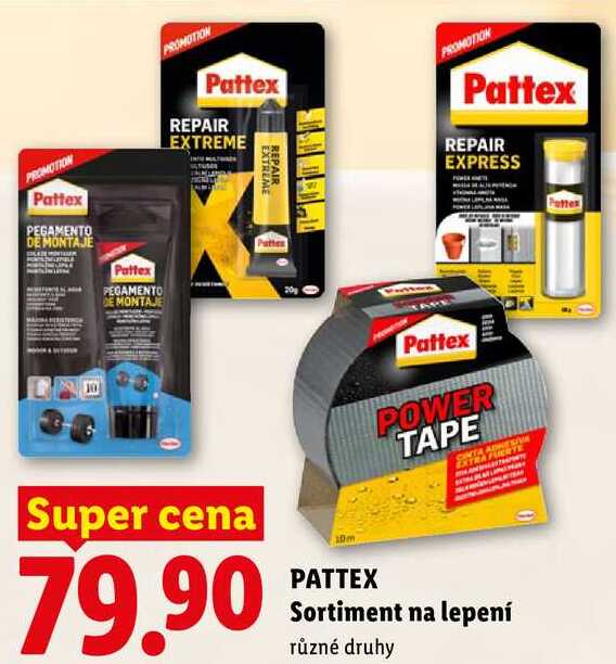 PATTEX Sortiment na lepení