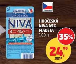 MADETA JIHOČESKÁ NIVA 45%, 100 g