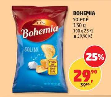 BOHEMIA solené, 130 g