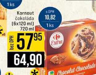 Kornout čokoláda 6x120 ml 720 ml