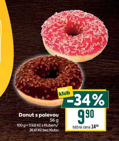 Donut s polevou 56 g