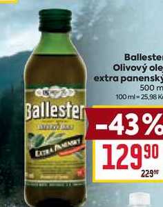 Ballester Olivový olej extra panenský 500 ml
