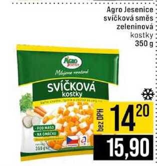 Agro Jesenice svíčková směs zeleninová kostky 350 g