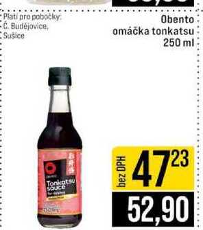 Obento omáčka tonkatsu 250 ml