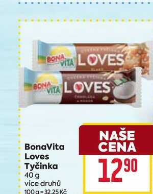 BonaVita Loves Tyčinka 40 g