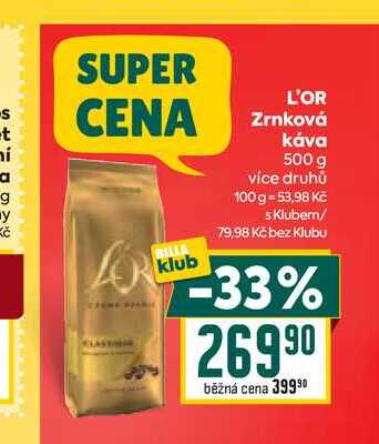 L'OR Zrnková Κάνα 500 g