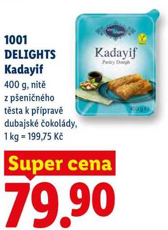 1001 DELIGHTS Kadayif, 400 g 