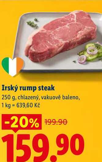 Irský rump steak, 250 g