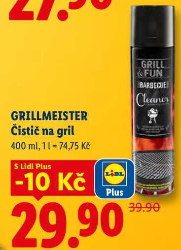 GRILLMEISTER Čistič na gril, 400 ml