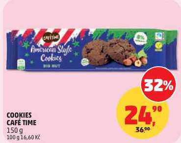 COOKIES CAFÉ TIME, 150 g