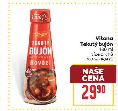 Vitana Tekutý bujón 180 ml