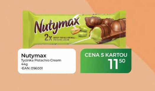 Nutymax Nutymax Tycinka Pistachio Cream 44g 