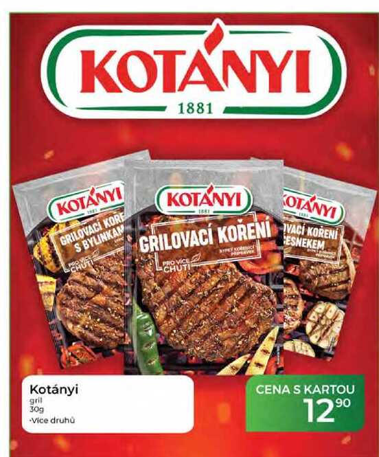 Kotányi gril 30g 