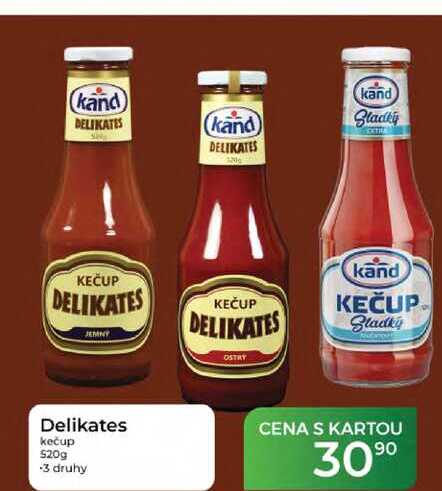 Delikates kečup 520g 