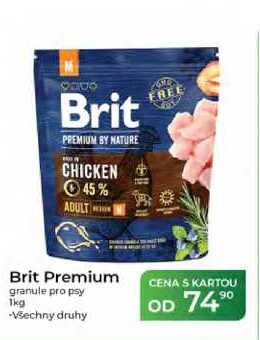 Brit Premium granule pro psy 1kg