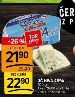 JČ NIVA 45% 100 g 