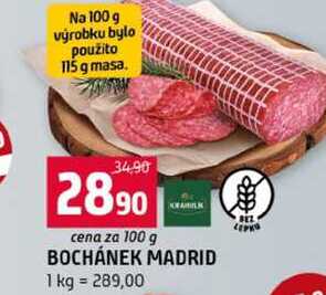 BOCHÁNEK MADRID 100g