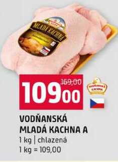 VODŇANSKÁ MLADÁ KACHNA A 1 kg chlazená