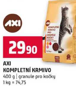 AXI KOMPLETNI KAIVO 400 g granule pro kočky