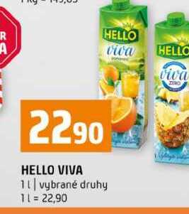 HELLO VIVA 1l vybrané druhy