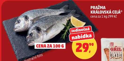 PRAŽMA KRÁLOVSKÁ CELÁ, 100 g
