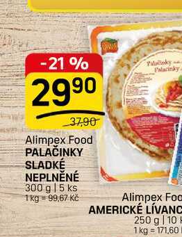 PALAČINKY SLADKÉ NEPLNĚNÉ 300 g