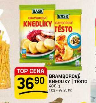 BRAMBOROVÉ KNEDLÍKY | TĚSTO 400 g