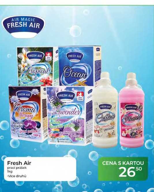 Fresh Air prací prášek 1kg  