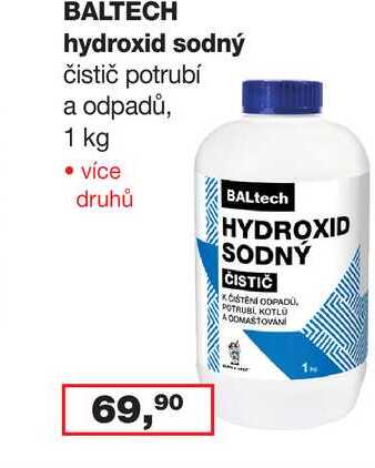 BALTECH hydroxid sodný 1 kg