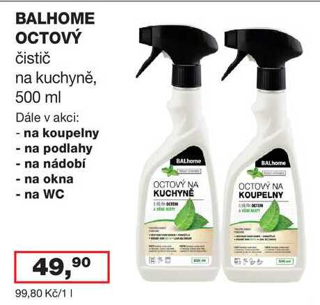 BALHOME OCTOVÝ 500 ml