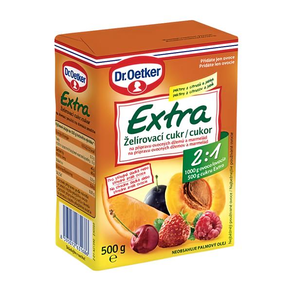 Dr. Oetker Želírovací cukr Extra 2:1 na přípravu ovocných džemů a marmelád