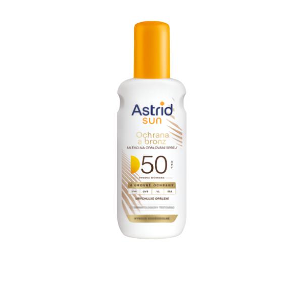 Astrid SUN Mléko na opalování Bronz sprej SPF 50