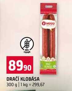 DRAČÍ KLOBÁSA 300 g 