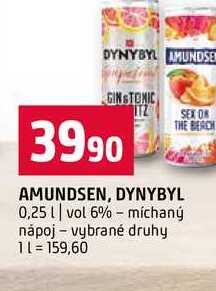 AMUNDSEN, DYNYBYL 0,25l vol 6% míchaný nápoj vybrané druhy 