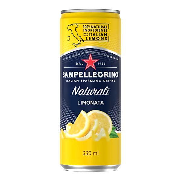 San Pellegrino Limonata citron, plech