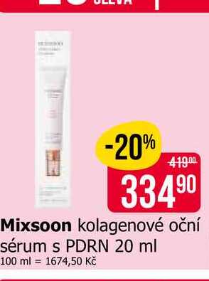 Mixsoon kolagenové oční sérum s PDRN 20 ml 