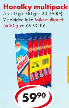 Horalky multipack, 5x 50 g