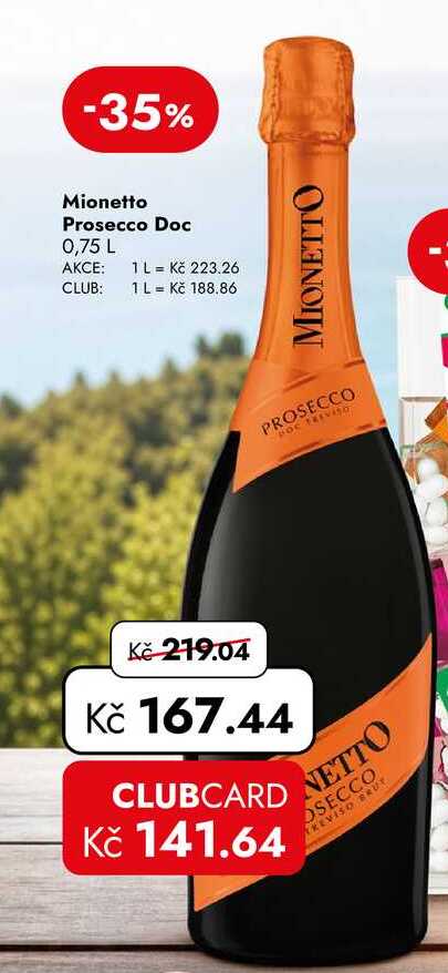 Mionetto Prosecco Doc 0,75 L  