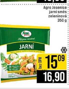 Agro Jesenice jarní směs zeleninová 350 g