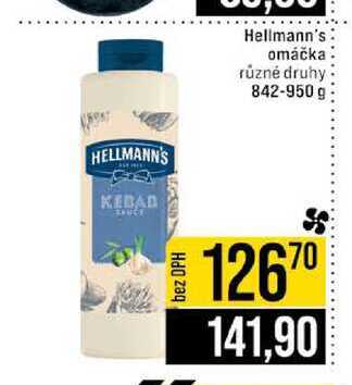Hellmann's omáčka různé druhy 842-950 