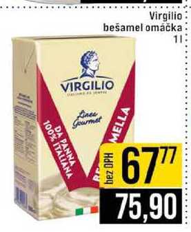 Virgilio bešamel omáčka 1l